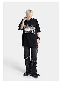Gothic ワッペンジャケットBlack&White dimmoire Poizen Industries Genuine 90s Leather Biker Jacket Axl Rose